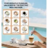 CLITON Rechargeable Electric Milk Frother