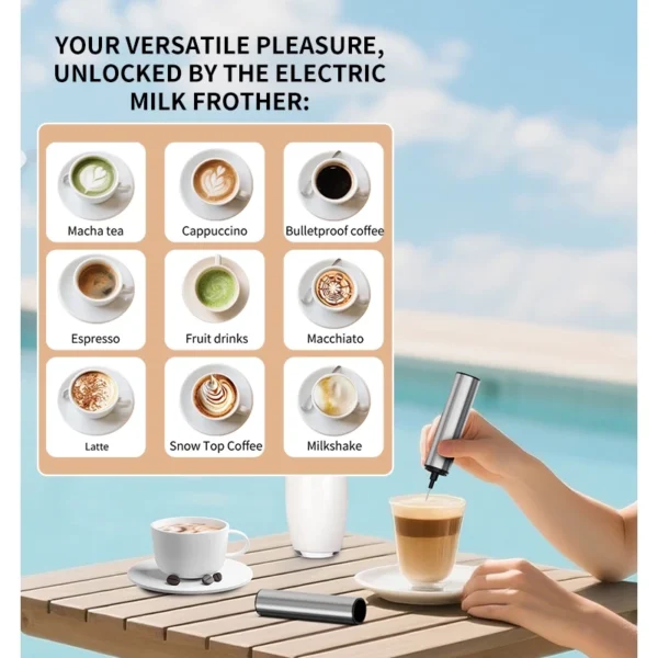 CLITON Rechargeable Electric Milk Frother