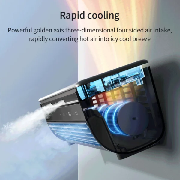 Edon E868 Mini Ice Mist Cooling Fan