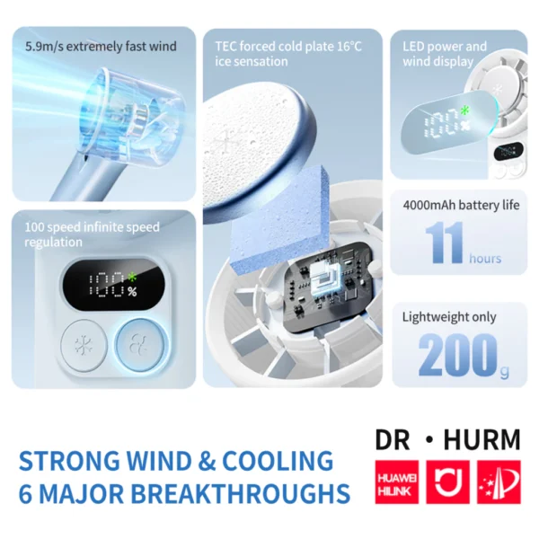 MiLife FS3 Handheld Ice Cooling Fan