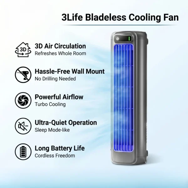 Life Portable Bladeless Cooling Fan