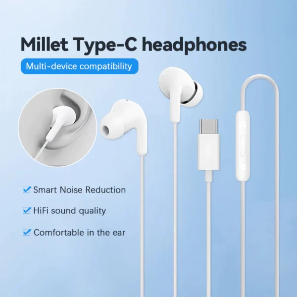 Type-C Hi-Fi In-Ear Earphones
