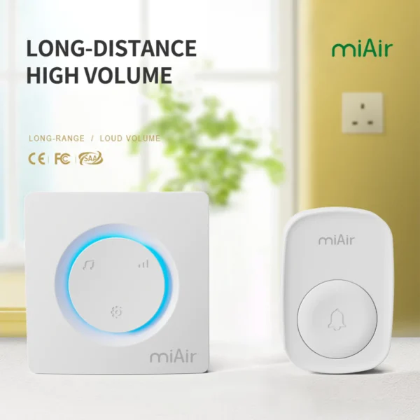 cn-11134207-820l4-mitim7p9k7i922 MiAir Wireless Doorbell 150M