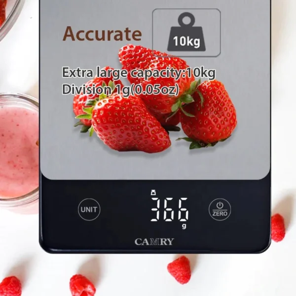 Digital Kitchen Scale 10kg Stainless Steel
