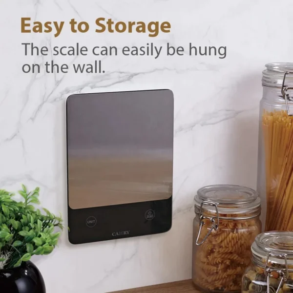 Digital Kitchen Scale 10kg Stainless Steel