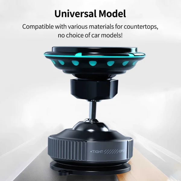 Life Magnetic Vacuum Car Phone Mount