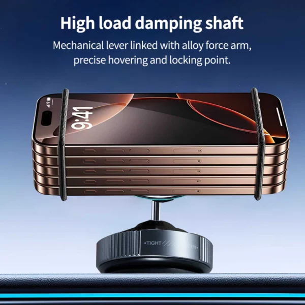 Life Magnetic Vacuum Car Phone Mount