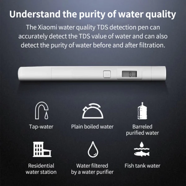 Digital TDS Water Quality Tester