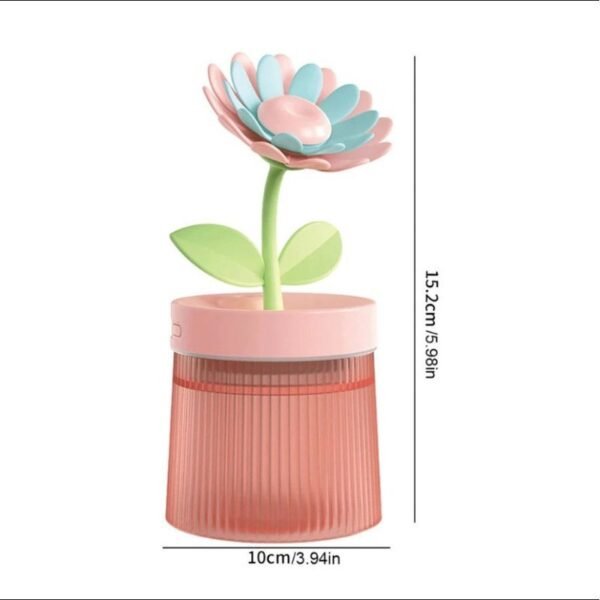 1154c8898d014cc1aba47ad32e9370c3-goods.jpeg Portable Flower Air Humidifier & Aroma Diffuser with Colorful LED Light