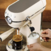 H08ff713bf31447c4b083b974b8c591e0V.png Retro-Style Pump Espresso Machine with Optional Capsule Portafilter