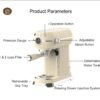 H97b7780fbbc941c99e0590ac29f82830Q.jpg Retro-Style Pump Espresso Machine with Optional Capsule Portafilter