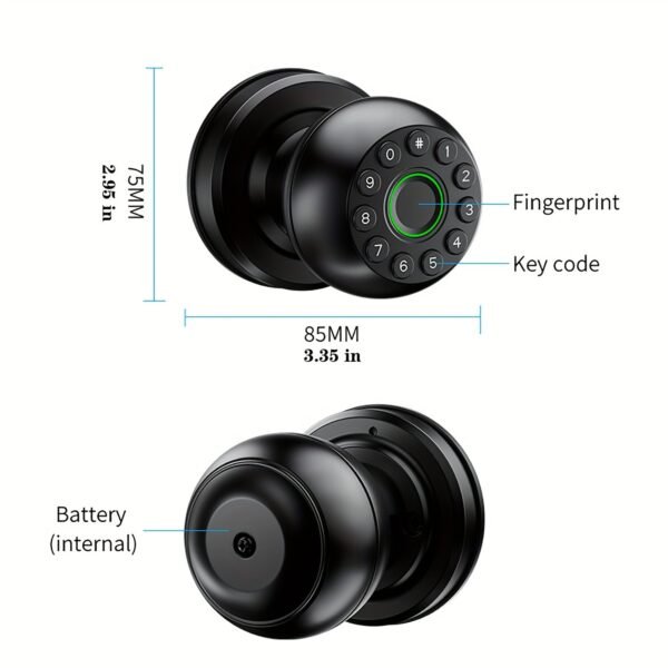 e0d35731-5692-4d25-bef6-b5dc40f13f7e.jpg Home Fingerprint & Password Smart Door Lock
